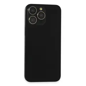 Joko  İphone 15 Pro Max Pvd Metal Kamera Lens - Siyah