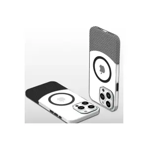 Joko İphone 16 Pro Carbon Puzzle Magsafe Kapak - Siyah-2