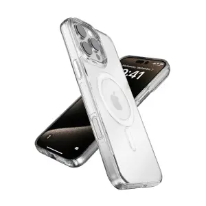 Joko  İphone 16 Pro Gleam Pc Sert Magsafe Kılıf - Şeffaf-siyah