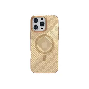Joko  İphone 16 Pro Max Stella Pc Sert Magsafe Kılıf - Gold