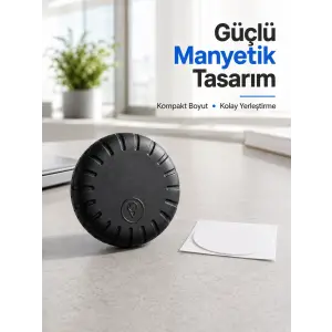 Kablosuz Akıllı Konum Takip Cihazı Android ve iPhone Uyumlu Mini GPS Bulucu