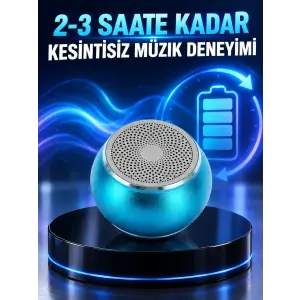Kablosuz Bluetooth 5.0 Hoparlör | Kompakt ve Güçlü Ses Yeni Nesil