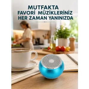 Kablosuz Bluetooth Hoparlör | 2-3 Saat Kesintisiz Müzik Keyfi Yeni Nesil