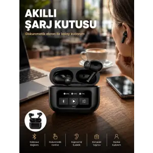Kablosuz Bluetooth Kulaklık Pro Yeni Nesil Dokunmatik Kontrol Yeni Nesil