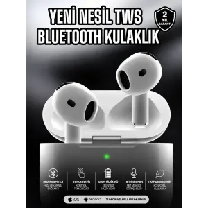 Kablosuz Bluetooth Kulaklık TWS ANC Özelliği Yüksek Ses Kaliteli