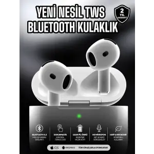 Kablosuz Bluetooth Kulaklık TWS ANC Özelliği Yüksek Ses Kaliteli