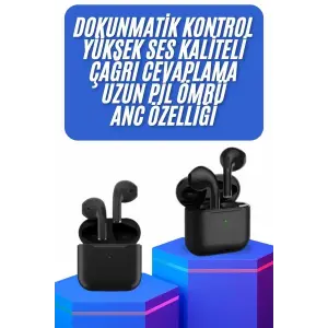 Kablosuz Bluetooth Kulaklık TWS Pro5 Kulaklık ANC Özelliği Dokunmatik Kontrol