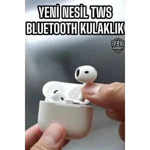 Kaliteli Ucuz İOS ve Android Uyumlu TWS Bluetooth Kulaklık ANC Özelliği