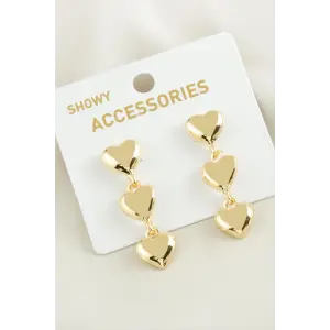 Kalp Yeni Sezon Metal Küpe