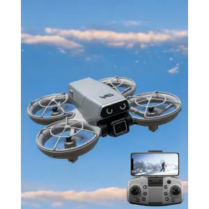 Kameralı Mini Drone Optical Flow Hover APP Kontrollü