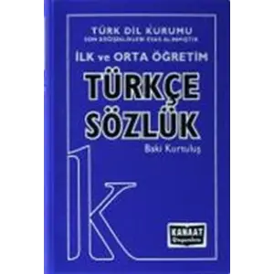 Kanaat İlk ve Orta Öğretim Türkçe Sözlük
