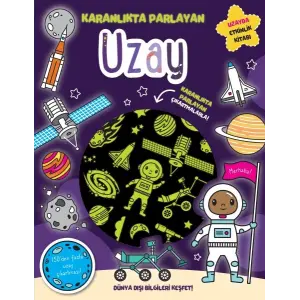 Karanlıkta Parlayan lar - Uzay (Parlayan Çıkartmalar)