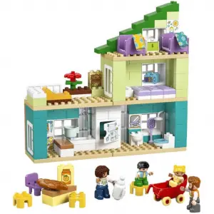 Kasabası 3’ü 1 Arada Figürlü Modern Aile Evi