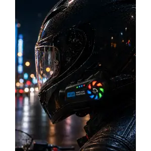 Kask Üstü Kamera Bluetooth Müzik ve Çağrı Özellikli Geniş Açılı Lens