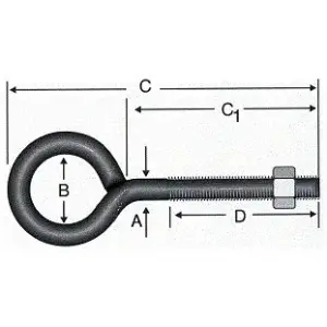 Kaynaklı Civata M8x160 - 50 Adet