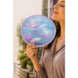 Kelebek Kore Yelpaze 20 cm