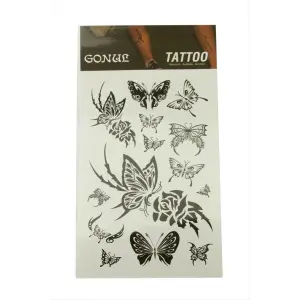 Kelebek Tattoo Dövme Sticker