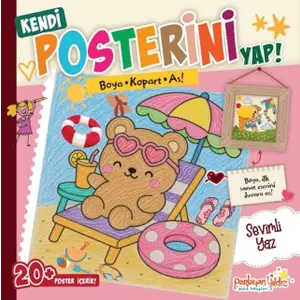 Kendi Posterini Yap! Boya Kopart As! Sevimli Yaz
