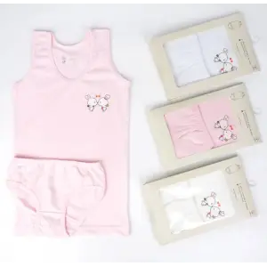 Kız Geniş Askılı Slip Takım K128644 (tek adet fiyatıdır)