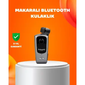 Klipsli Tasarımlı Bluetooth Kulaklık Uzun Pil Ömrü