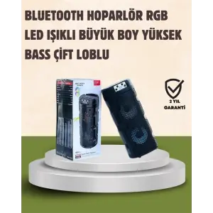 Kompakt Tasarım, Yüksek Ses Performansı – Çoklu Giriş Seçenekli Kablosuz Hoparlör (Bluetooth, USB, SD Kart, AUX)