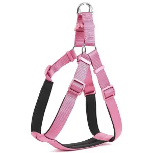 Köpek Göğüs Tasması XXS 30*35 cm Pembe