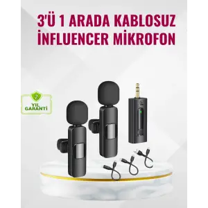 Küçük Boyutlu Mikrofon - 8 Saat Kullanım