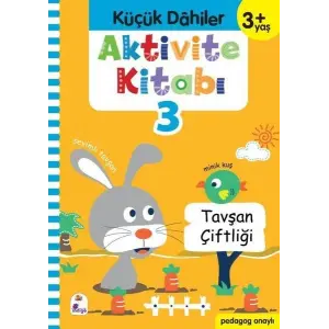 Küçük Dahiler Aktivite Kitabı 3 (3+ Yaş)