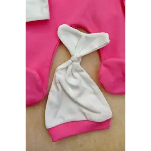 Kuğu Desenli 5li Kız Bebek Hastane Çıkış Seti