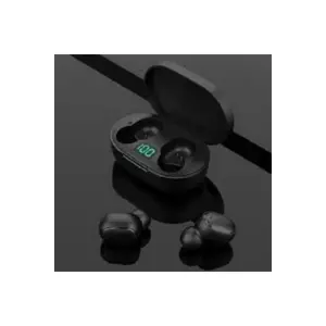 Kulak İçi TWS Bluetooth Kulaklık, Dokunmatik Kontrollü, Suya Dayanıklı Siyah Model