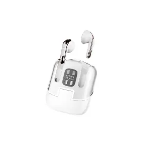 Kulak içi TWS Bluetooth Kulaklık - Renk: Beyaz, Bluetooth Versiyon: 5.3, Mikrofon