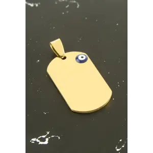 Künye Çelik Kolye Ucu 2*3,5 cm