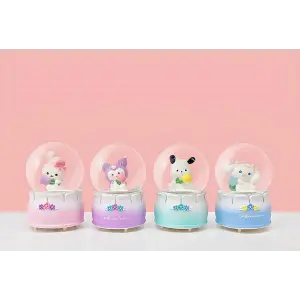 Kuromi Işıklı Kar Küresi 7 Cm Alk3397
