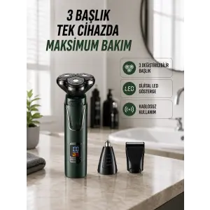 Kuru Kullanıma Uygun Erkek Tıraş Makinesi