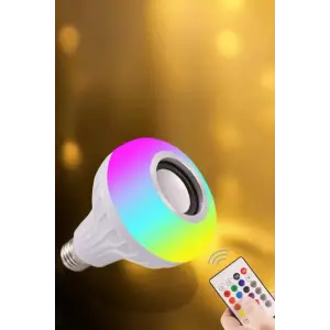 Lamba Led Hoparlör Dayanıklı ve Uzun Ömürlü Bluetooth Hoparlör
