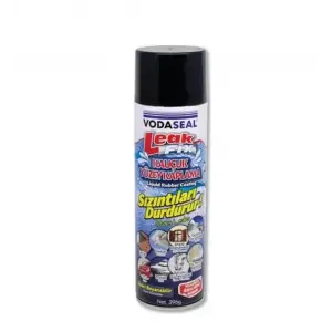 Leak Fix Kauçuk İzolasyon Spreyi 396 gr Siyah