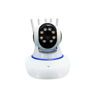 LED Aydınlatmalı 5 Antenli Motorlu 1080P Wifi Kamera Sensörlü