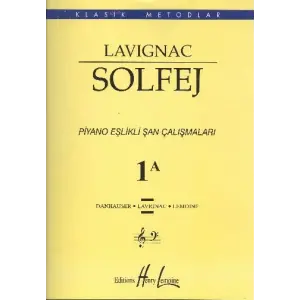 Lignac 1A -  Piyano Eşlikli Şan Çalışmaları