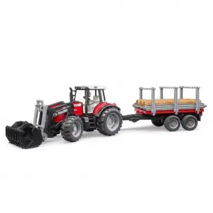 M. Ferguson 7480 ve Kütük Taş. Römork