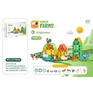 Magnetic Blok 5.5 cm 70 Parça