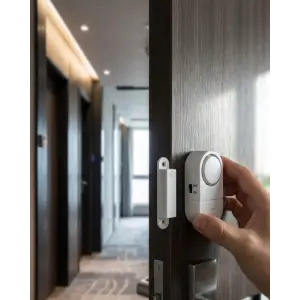 Manyetik Sensörlü Alarm Kapı Pencere İçin 90 dB Güçlü Sesli Uyarı Sistemi