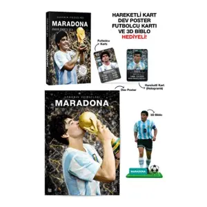 Maradona - Sahanın Yıldızları - 3D Biblo Hediyeli!