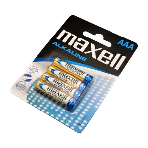 Maxell Lr03 Aaa lin İnce Kalem Pil 4’lü Paket Blister
