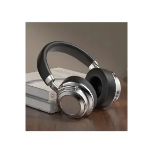 Metal Kulak Üstü Kablosuz Bluetooth Kulaklık Hybrid Anc Type-c Hızlı Şarj Bluetooth 6.0