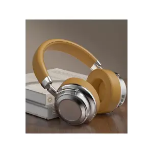 Metal Kulak Üstü Kablosuz Bluetooth Kulaklık Hybrid Anc Type-c Hızlı Şarj Bluetooth 6.0