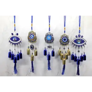 Metal Nazar Boncuğu Çan Alk3497