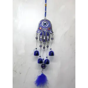 Metal Nazar Boncuğu Çan Alk3508