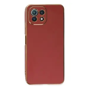 Mi 11 Lite Kılıf Volet  - Kırmızı