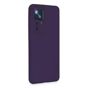Mi 12t Pro Kılıf Nano İçi Kadife  - Mor