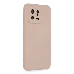 Mi 13 Kılıf Nano İçi Kadife  - Pudra